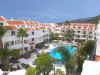 Timeshare apartments round pool