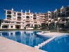 Timeshare resort and pool